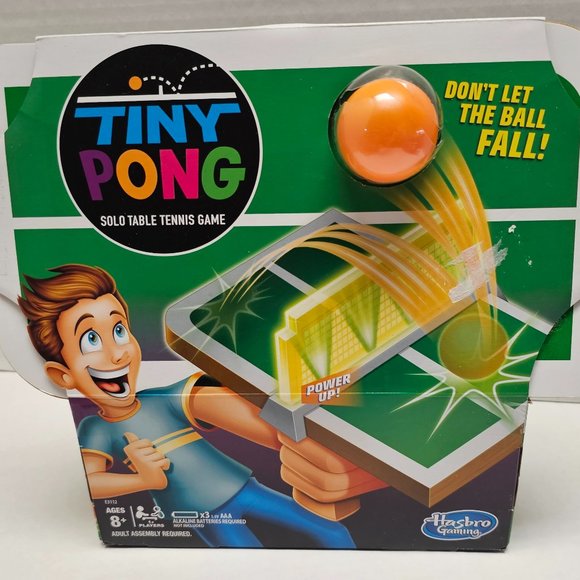 New Tiny Pong Game Boy Girl Child Kid Dont Let the Ball Fall Solo Table Tennis - Picture 1 of 12